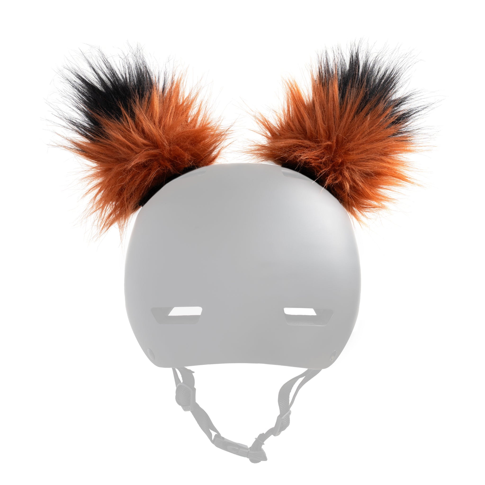 fox ear motorcycle helmet Fox Ears Helmet Cover - Stick-On Plush Cat Ears Decoration for Kids & Adults | Fits Any Ski, Snowboard, Bike, or Skate Helmet