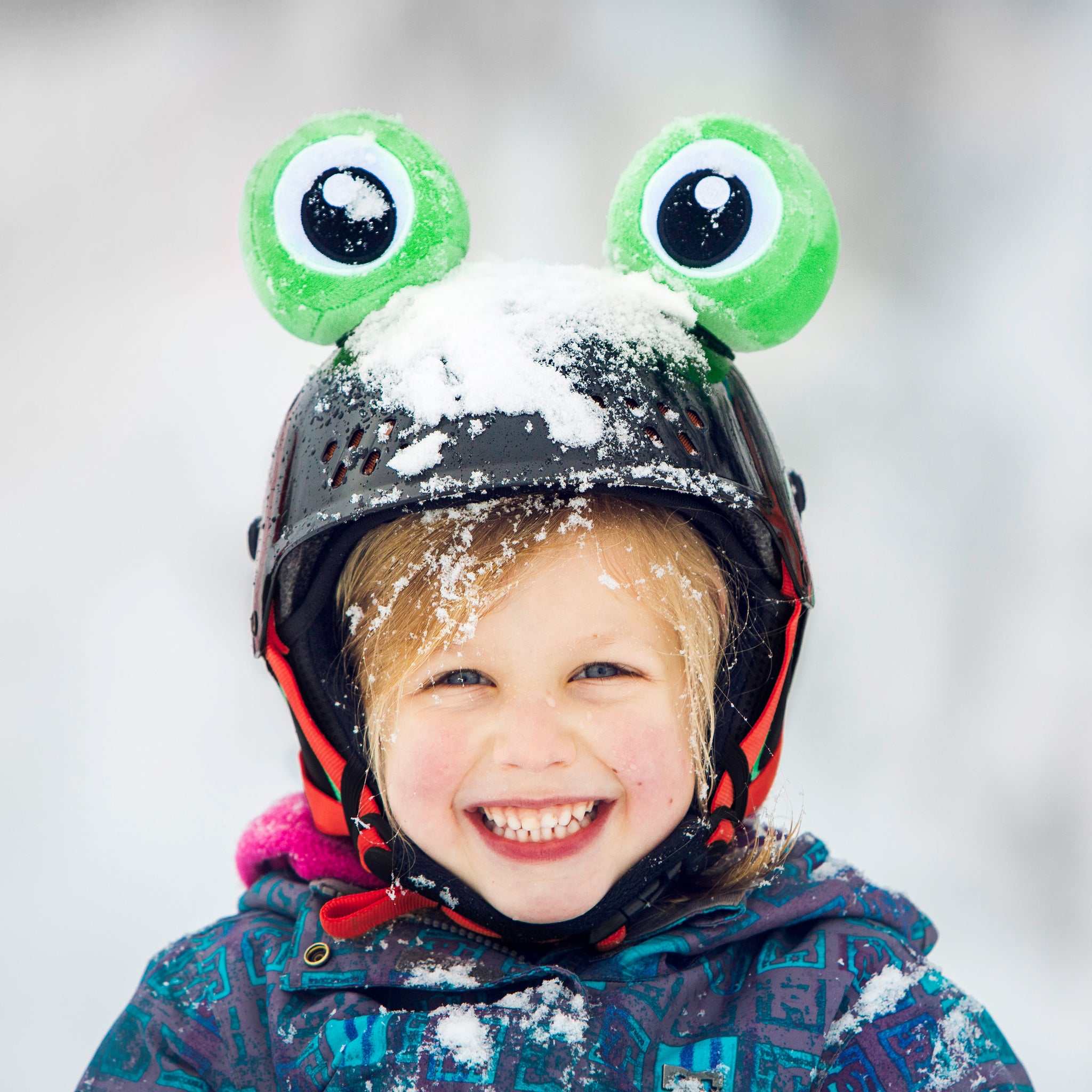 adult frog bike helmet Frog Helmet Eyes/Ears/Cover Accessories for Kids and Adults