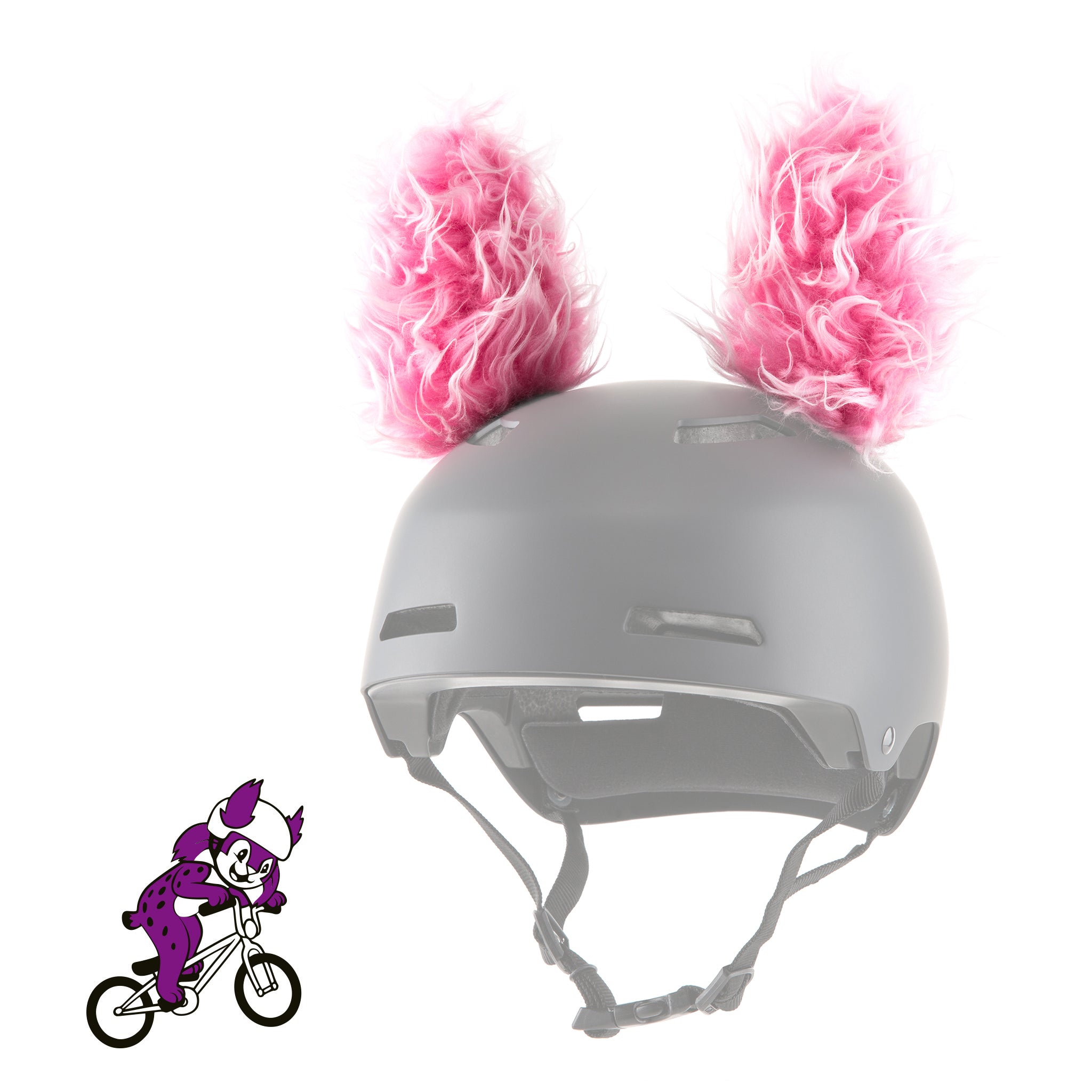 Feli the Lynx Helmet Ears/Covers Accessory in Pink
