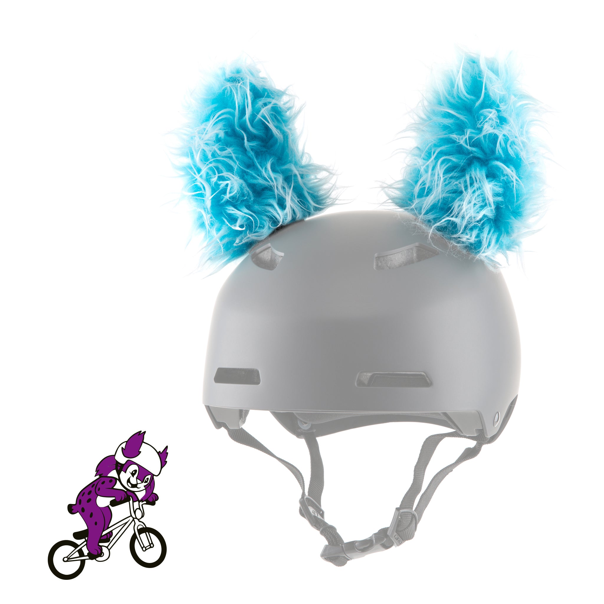 Feli the Lynx Helmet Ears/Covers Accessory in Blue