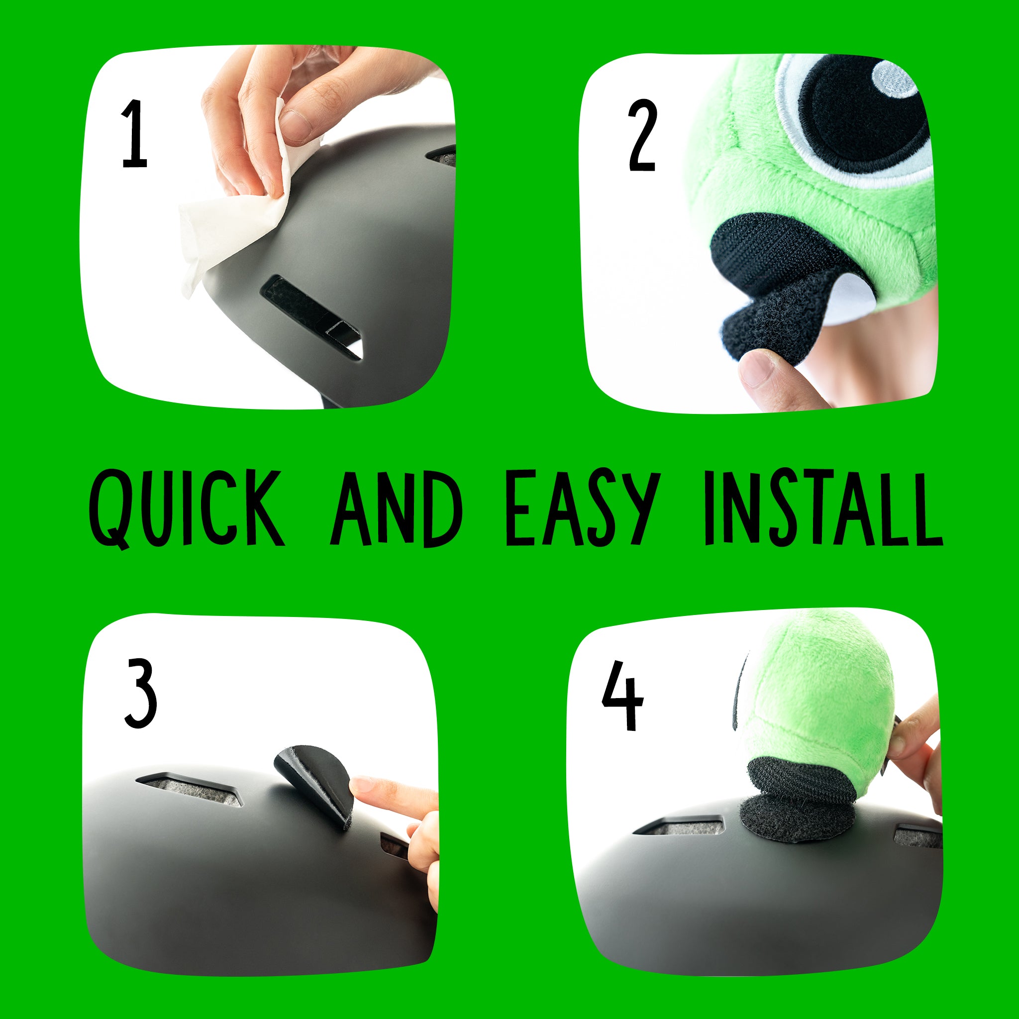 Frog Helmet Eyes/Ears/Cover Accessories for Kids and Adults Frog Helmet Eyes/Ears/Cover Accessories for Kids and Adults